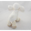 Cachorro de oveja BABY CLUB C-A crema blanca beige ruido de papel 20 cm