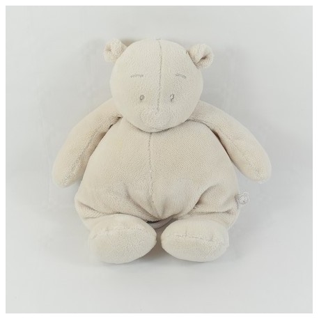 Musikalischen Bären Doudou NOUKIE Beige Kappe 20 cm Musikalischen Bären Doudou NOUKIE Beige Kappe 20 cm