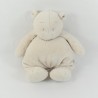 Musikalischen Bären Doudou NOUKIE Beige Kappe 20 cm