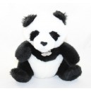 NUESTRAS HISTORIA Panda Peluche Auténtico Blanco Negro HO2212 20 cm