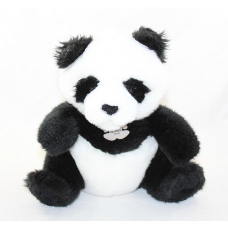 Peluche panda HISTOIRE D'OURS Les Authentiques noir blanc HO2212 20 cm