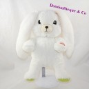 Plüsch leuchtend Kaninchen PIOUPIOU UND WUNDER WEIß GRÜN 22 cm