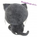 Gatto peluche SANRIO Chococat pupazzo di neve nero 32 cm