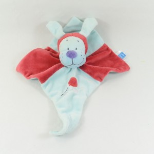 Doudou musikalische Hund TEX BABY rot blau 30 cm