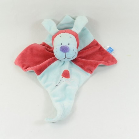 Doudou musikalische Hund TEX BABY rot blau 30 cm Doudou musikalische Hund TEX BABY rot blau 30 cm