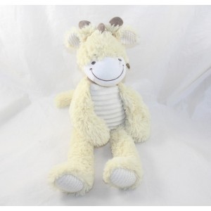 Plüsch Giraffe TEX BABY gelb relief Carrefour 40 cm