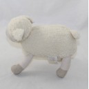 Peluche mouton MOULIN ROTY Croque la lune blanc beige agneau 20 cm