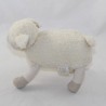 Peluche mouton MOULIN ROTY Croque la lune blanc beige agneau 20 cm