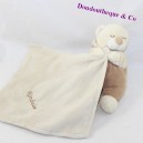 Doudou bear handkerchief bear KIMBALOO beige brown sleeper 15 cm