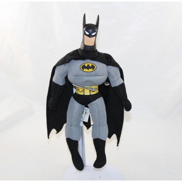 Poupée peluche Batman DC COMICS Super héros chauve-souris tête plas