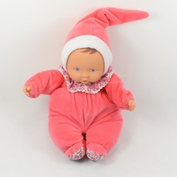 Baby doll inch COROLLE pink vichy dress year 2000 30cm