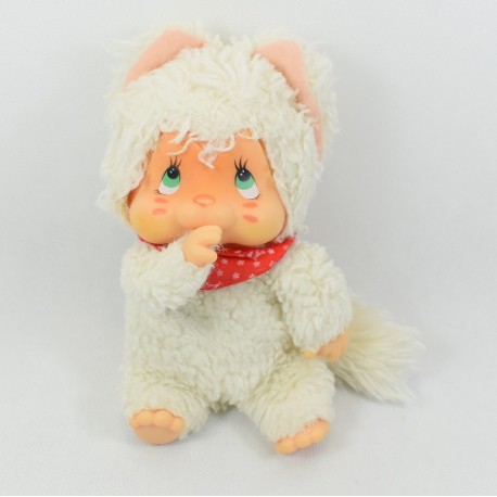 Monchhichi SEKIGUCHI Kiki white snow 20 cm