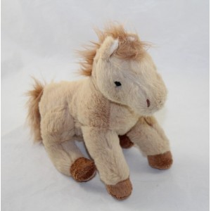 BuKOWSKI caballo beige "Baby Sugar" azúcar pelos largos 23 cm