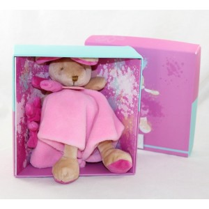 Conejo Doudou DOUDOU Y COMPAGNY Pink Graffitis Bear DC2558 NEUF