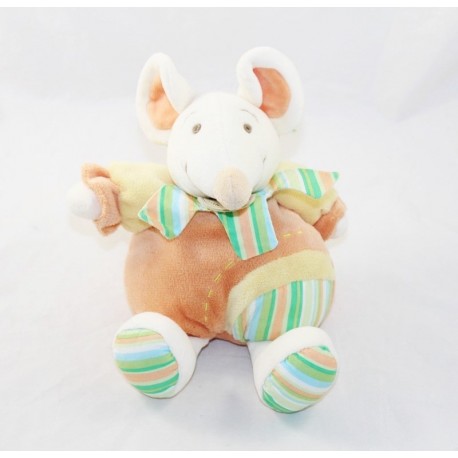 Plüsch Kugel Zazie Maus DOUdou und Gesellschaft Z'amigolos orange gelb 24 cm Plüsch Kugel Zazie Maus DOUdou und Gesellschaft Z'amigolos orange gelb 24 cm