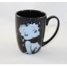 Betty Boop PORTAVENTURA tazza in ceramica in bianco e nero 10 cm