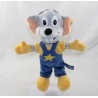 Peluche souris EUROPA PARK ED Euromaus salopette bleue 25 cm