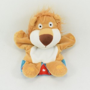 Doudou puppet lion HOUSES OF THE WORLD circus 23 cm