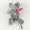 PeriCLES grey pink or blue knot mouse cub 30 cm