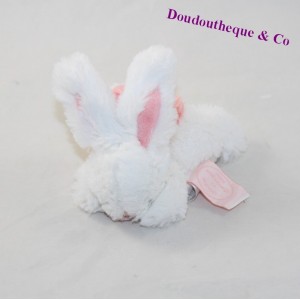 Mini coniglietto DOUDOU e COMPAGNIE Pompon attaccano capezzolo rosa DC2676 12 cm