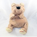 Peluche ours FISHER PRICE Rumple beige vintage 1993 rare 44 cm