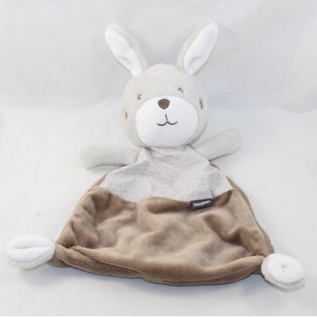 Doudou conejo plano BABYDREAM Rossmann marrón marrón diamante 29 cm