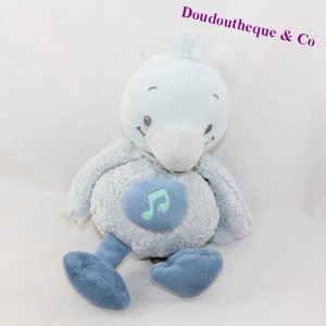 Doudou musikalisch Nestor Ente NATTOU Jack Jules und Nestor blau 20 cm