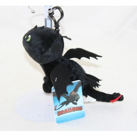 Krokmou DREAMWORKS Black Dragons 22 cm New Plush Key Door