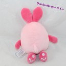 Peluche sonore lapin GIPSY rose 22 cm