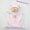 Manta de oso plana NICOTOY Osito de peluche con ventana rosa