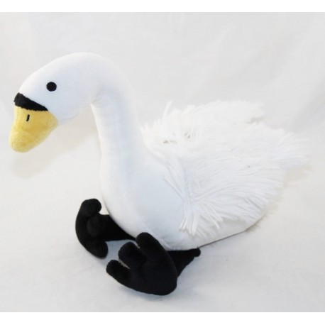 ZEEMAN Schwan Plüsch Weiß Schwarz ZEEMAN Schwan Plüsch Weiß Schwarz