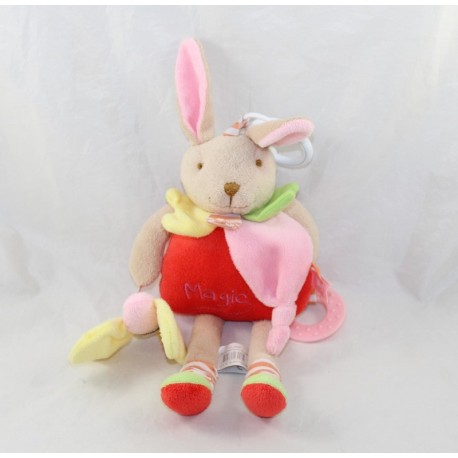 Kaninchen Plüsch DOUDOU UND FIRMA Magic Puppe DC3006