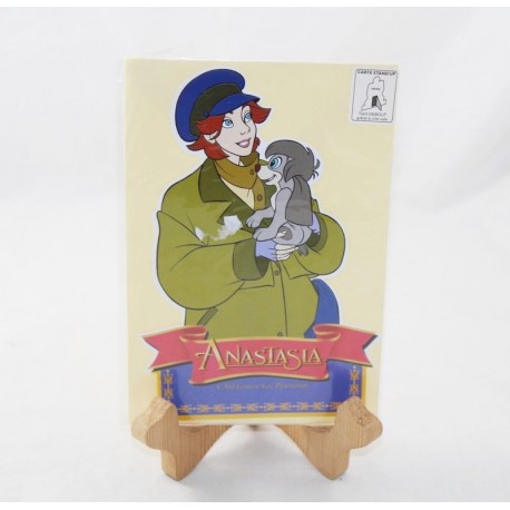 Anastasia 20th CENTURY FOX Anya and Pooka standing greeting card map