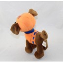 Peluche Zuma chien PAT PATROUILLE NICKELODEON orange sauveteur des mers 19 cm