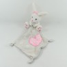 Coniglio fazzoletto Doudou SIMBA TOYS BENELUX cuore fiorito rosa 40 cm