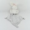 Doudou handkerchief rabbit SIMBA TOYS BENELUX pink flowery heart 40 cm