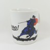 Mug Zorro STAFFORDSHIRE sargento garcia 1986 vintage 9 cm