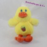 Peluche sonore poussin GIPSY jaune 18 cm