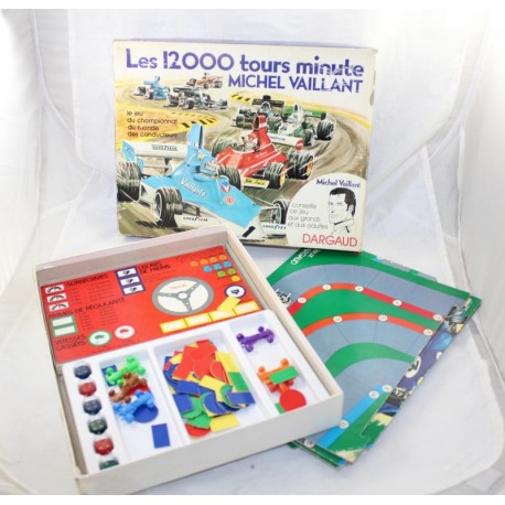 Board game The 12000 minute laps Michel Vaillant DARGAUD vintage 1974