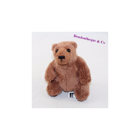 Little teddy bear JOHN WEST brown sitting 12 cm