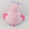 Hipopótamo cachorro ARTHUR Y LOLA campana de flores rosa 21 cm