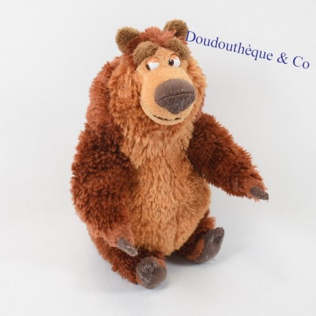 Peluche ours Boog JEMINI Les Rebelles de la forêt marron 20 cm