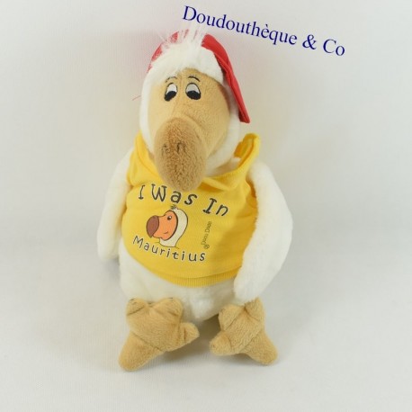 Peluche bird dodo WALLY PLUSH TOYS Mauritius Mauritius dodo yellow 33 cm