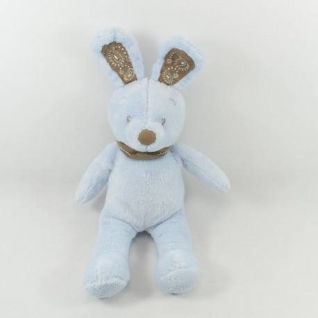 Rabbit SIMBA TOYS BENELUX blue brown bandana sitting 35 cm