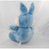 Coniglietto coniglietto NOUNOURS blu bianco lingua vintage tirato anatra gialla 29 cm