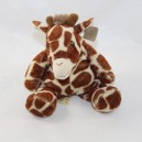 Cubed giraffe WWF for a living planet brown beige 19 cm