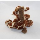 Peluche girafe WWF for a living planet marron beige 19 cm