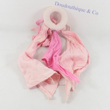 Doudou der Engel Griff DOUDOU und Firma rosa Kaninchen lange Schöpfer Träume