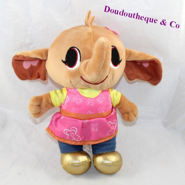 Elefante Sula Peluche FISHER PRICE Mattel Bing Vestido Rosa 23 cm SO