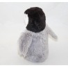 Cachorro de pingüino gris blanco 17 cm marca desconocida